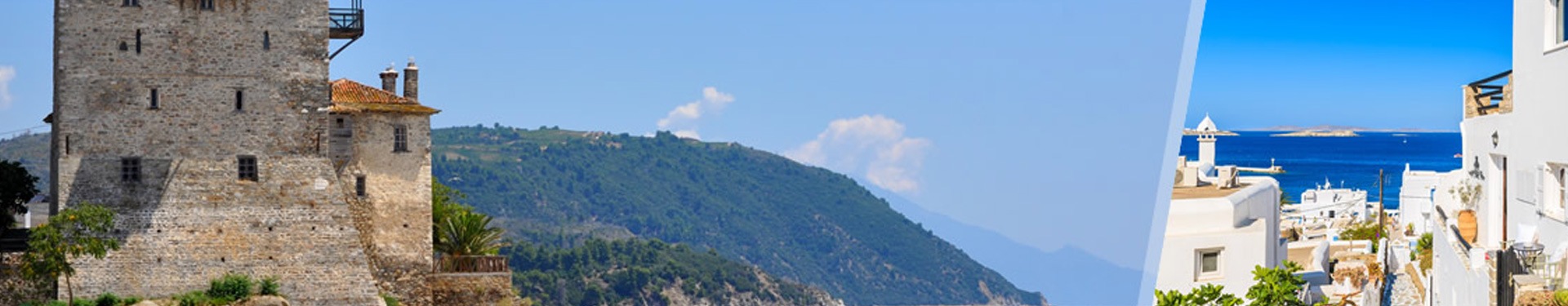Mykonos und Chalkidiki mit dem Flugzeug