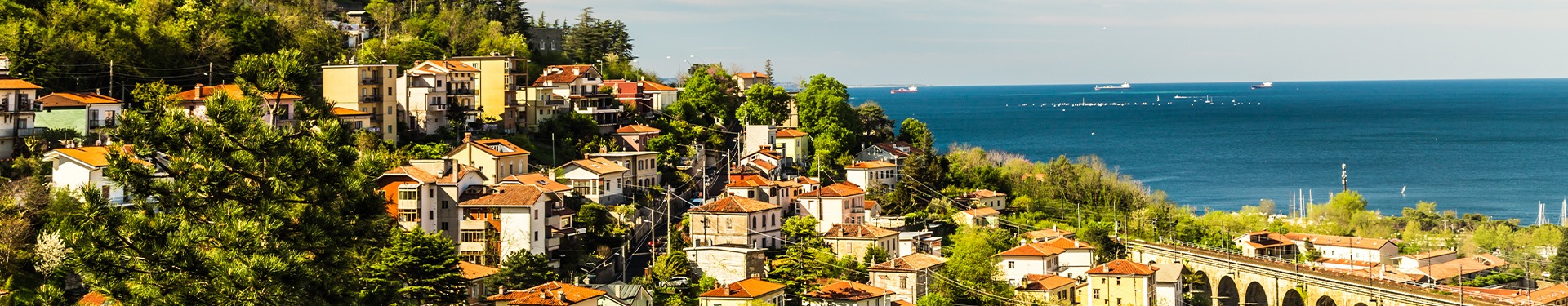 Route entlang der Italienischen Adriaküste
