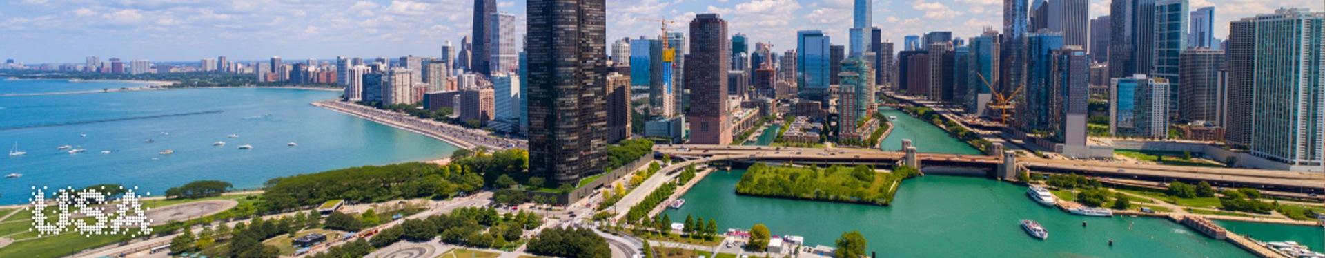 Route durch den Mittleren Westen, von Chicago nach Detroit