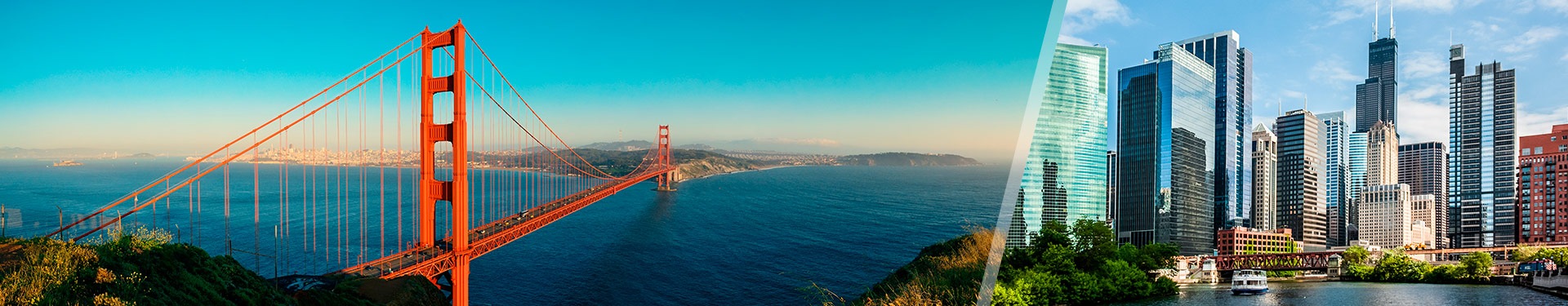 San Francisco und Chicago