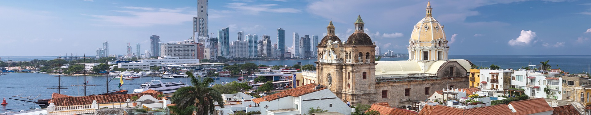 Panama City, Bogotá und Cartagena