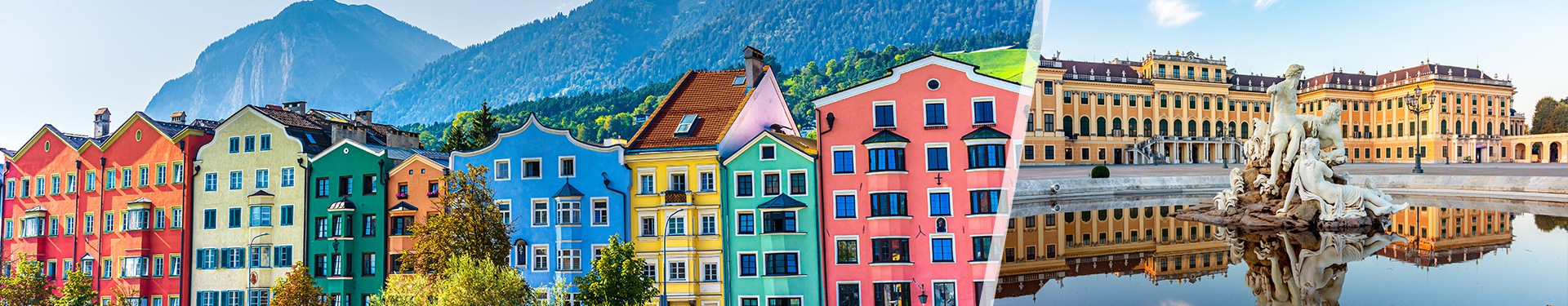 Wien und Innsbruck mit dem Zug