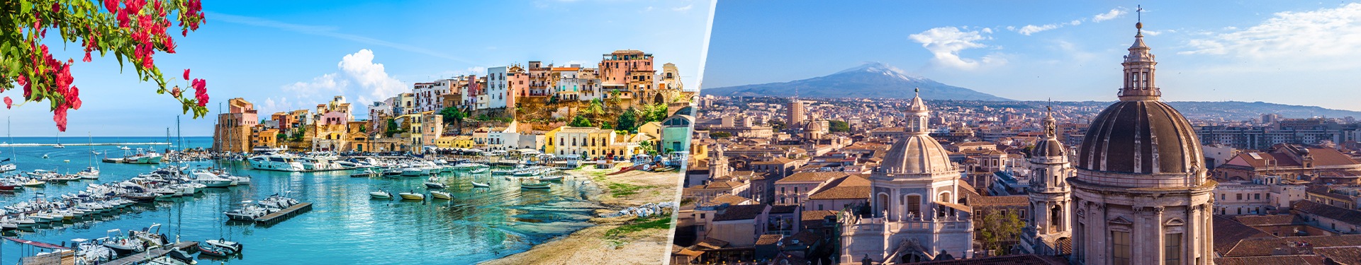 Große Route durch die Höhepunkte Apuliens und Siziliens, von Palermo nach Catania