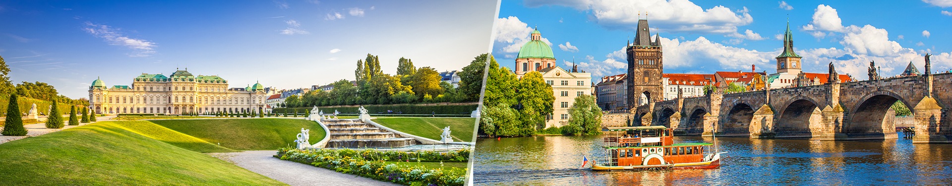 Wien und Prag