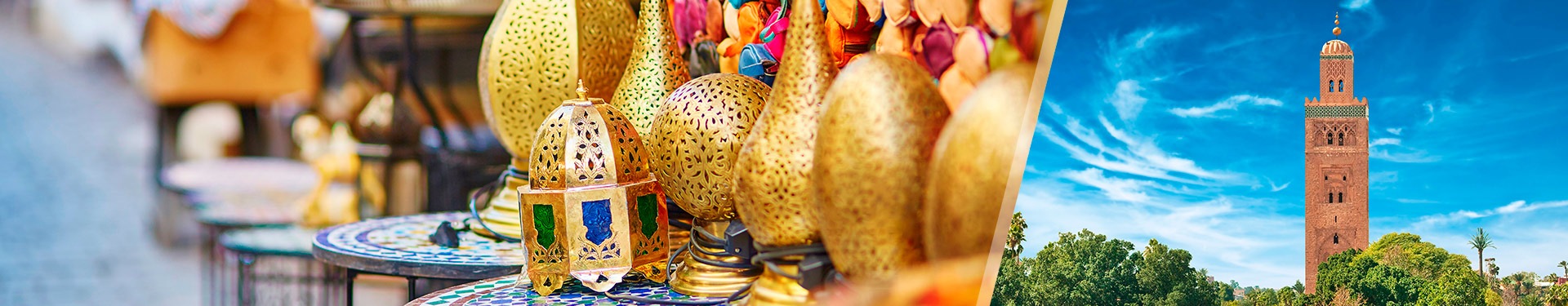 Marrakesch und Fès mit dem Flugzeug