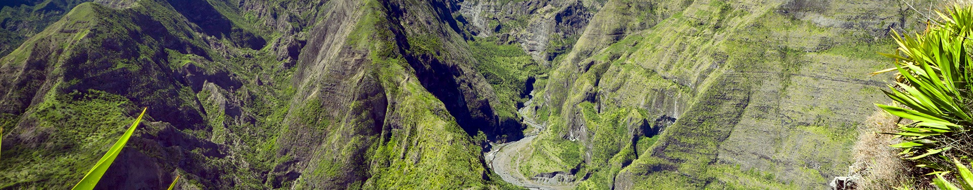 Route durch Reunion mit Stränden auf Mauritius