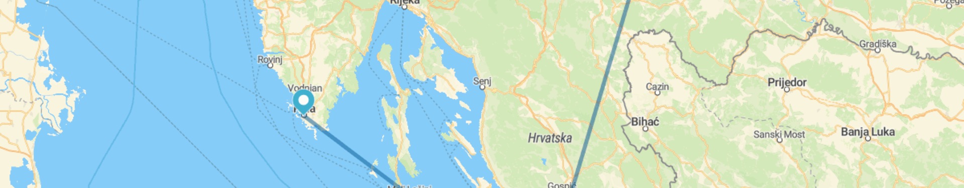 Zagreb, Zadar und Pula