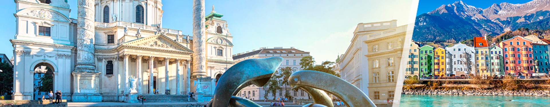 Wien und Innsbruck mit dem Flugzeug