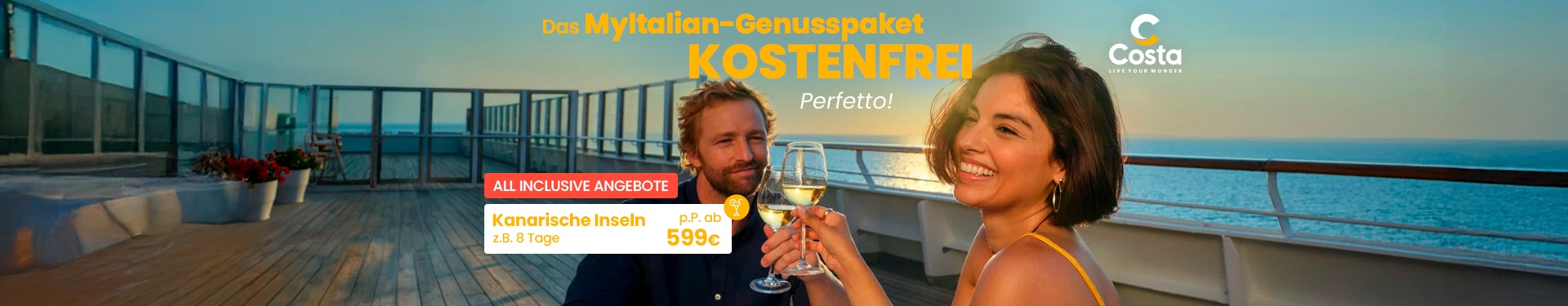 Costa All Inclusive Kreuzfahrten