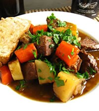 Von Kartoffeln über Irish Stew bis Guinness....