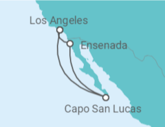 Reiseroute der Kreuzfahrt  Mexiko - Royal Caribbean