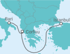 Reiseroute der Kreuzfahrt  Vereinigtes Königreich - Regent Seven Seas