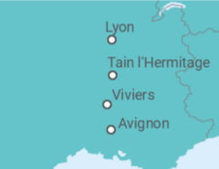 Reiseroute der Kreuzfahrt  Spanien, Italien & Malta ab Korfu - AIDA