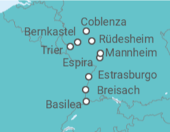 Reiseroute der Kreuzfahrt  Weltenbummler von Korfu nach Kapstadt - AIDA