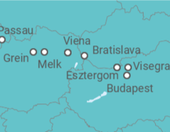 Reiseroute der Kreuzfahrt  Seychellen, Madagaskar & Mauritius - AIDA