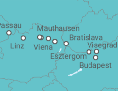 Reiseroute der Kreuzfahrt  Mauritius, Seychellen & Madagaskar 2 - AIDA
