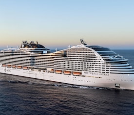 Die meist gesuchten Kreuzfahrten mit MSC World America