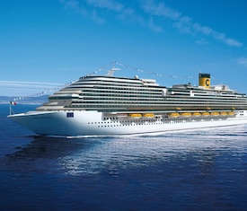 Die meist gesuchten Kreuzfahrten mit Costa Diadema