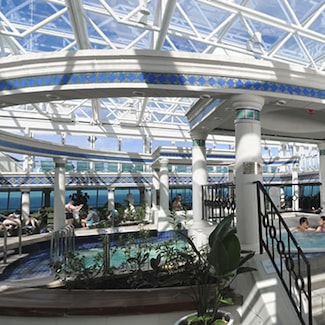 Solarium Pool Bereich