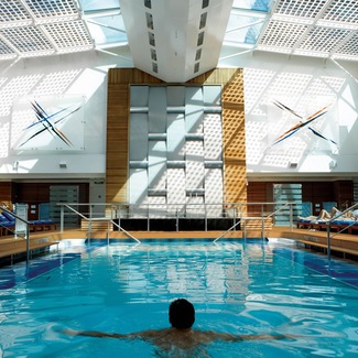 Solarium-Pool für Erwachsene