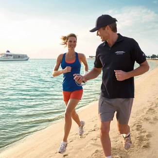 Fitness - den Alltag weit hinter sich