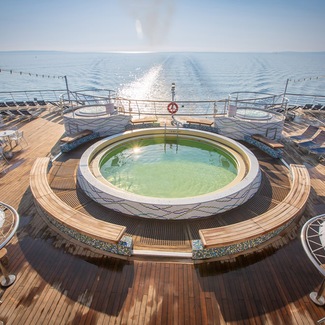 Draußen an Deck