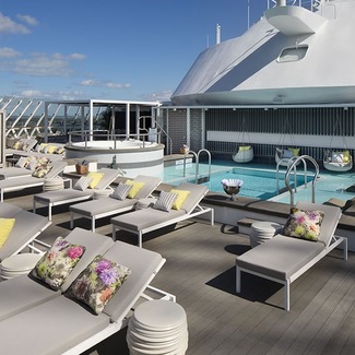 Das Sonnendeck von The Retreat