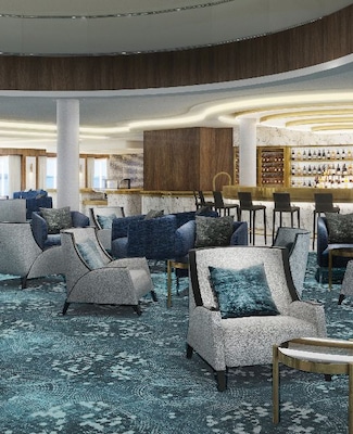 NCL Norwegian Cruise Line Lounge