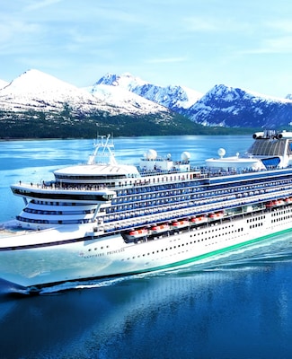 Sapphire Princess in Alaska