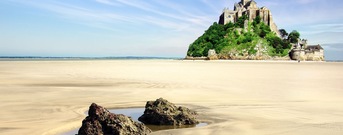 Küste der Normandie