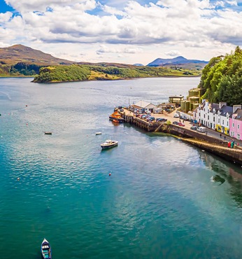 Portree, Insel Skye (Schottland)