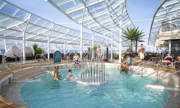 Solarium Pool Bereich