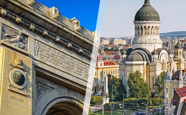Clujnapoca und Bukarest