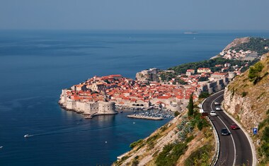 Route von Zagreb nach Dubrovnik