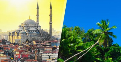 Istanbul und Seychellen