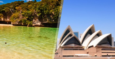 Sydney und Nouméa