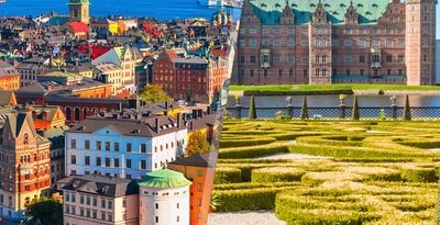 Stockholm und Kopenhagen mit dem Flugzeug