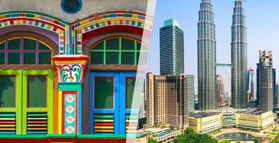 Singapur und Kuala Lumpur