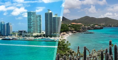 Miami und Curaçao