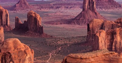 Route von Las Vegas zum Grand Canyon mit Naturparks
