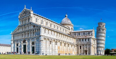 Pisa, Florenz und Rom mit dem Zug