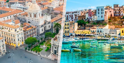 Catania und die Westküste von Palermo