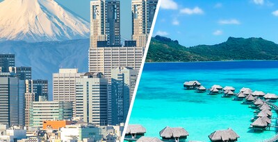 Tokyo und Bora Bora