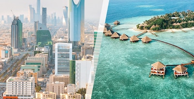 Riyadh und Malediven