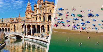 Sevilla und Costa de la Luz (Huelva) mit Mietwagen.
