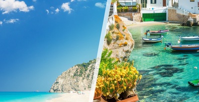 Mykonos und Skiathos mit dem Flugzeug