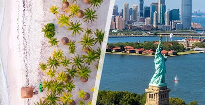 Riviera Maya und New York