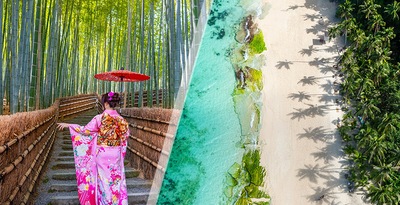 Osaka, Kyōto, Tokio, Manila und Insel Boracay