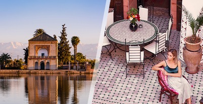 Marrakesh und Ouarzazate in Riads