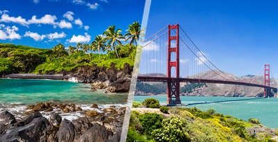 Honolulu (O’ahu), Maui und San Francisco